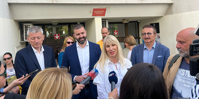 PODRŠKA IZ CENTRA ZA AUTIZAM Matijević i kandidati za zamjenike najavili daljnju borbu za asistente u nastavi