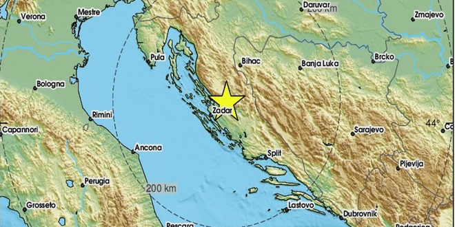 POTRES U DALMACIJI Izmjereno 2,7 po Richteru