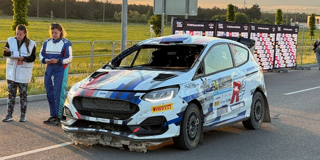 Ravenščak Racing Team završio nastup na ERC Rallyju Mađarska zbog odustajanja u završnici