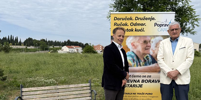 ZAOKRUŽENA PRIČA: Zoričić pokazao zemljište na kojemu se može graditi dnevni boravak za starije