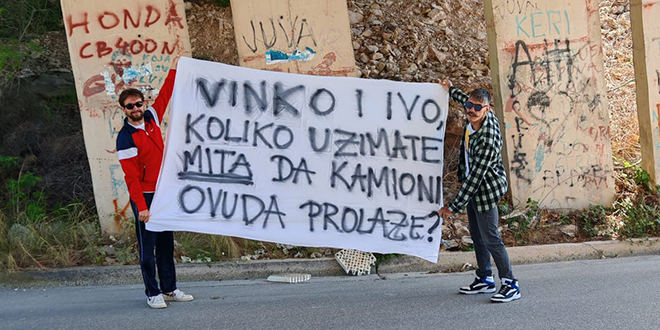 UOČI IZBORA: Vijećnici NL Vrime je! prosvjedovali u Segetu