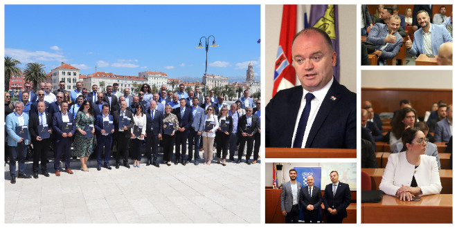 SVEČANOST U HGK SPLIT Potpisano 125 ugovora s gradonačelnicima i načelnicima u dalmatinskim županijama