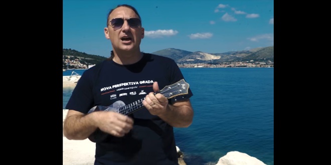 Trogirski MOST-ovac Marin Rožić simpatičnom pjesmom uputio poruku za izbore u nedjelju