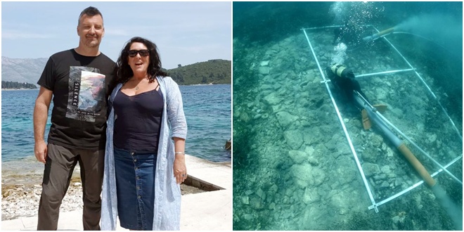 Bettany Hughes s arheolozima istraživala potopljeno naselje staro 7 tisuća godina kod Korčule