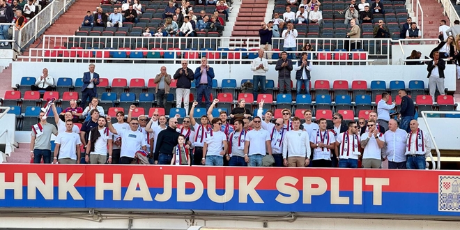 VIDEO Poljud zapljeskao prvacima Hrvatske!