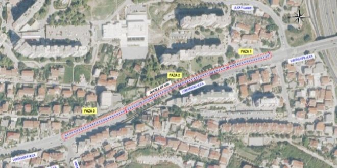 RADOVI Uspostavlja se posebna regulacija prometa u Vukovarskoj ulici u Splitu