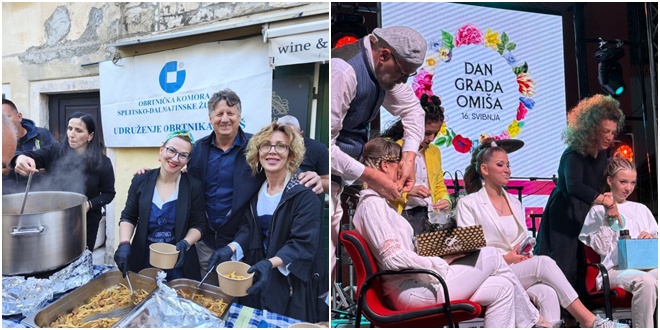 VRIDNE RUKE Omiški obrtnici proslavili Dan grada uz gastronomsku feštu i frizersku reviju