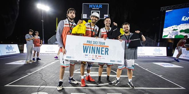 Atraktivni PRO 3x3 Tour 2025. driven by Opel otvoren dvodnevnim turnirom pred brojnom publikom u Hvaru
