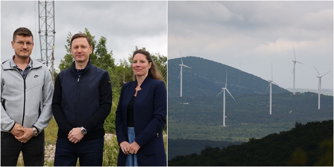 FOTOGALERIJA Ukrajinski DRI predstavio projekt Brda Umovi, ključnu vjetroelektranu za hrvatsku energetsku tranziciju