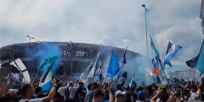 VIDEO: Pogledajte ludnicu u Napulju prije odlučujuće utakmice