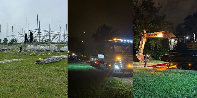 FOTO/VIDEO Zagrebački Hipodrom užurbano se priprema za Thompsonov koncert