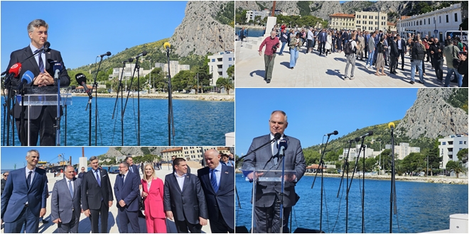 FOTOGALERIJA Svečano otvorena nova Luka Omiš, jedan od najvećih infrastrukturnih projekata u županiji