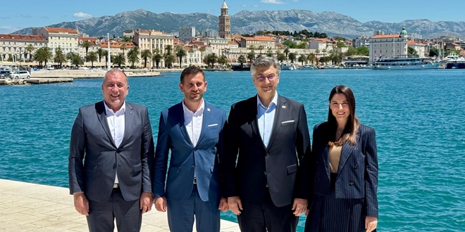 UZ PLENKOVIĆEVU PODRŠKU Šuta najavio natječaj za Most sv. Duje, Boban pozvao birače da gledaju rad i program