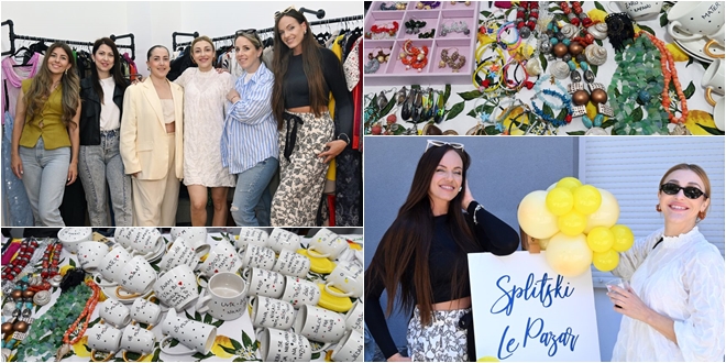 FOTOGALERIJA Le Pazar ponovno u Splitu: Vikend šoping, zalogaji i dobra vibra u Studiju 02