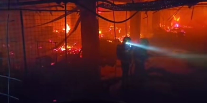 VIDEO Objavljena snimka ogromnog požara u zagrebačkom Blatu