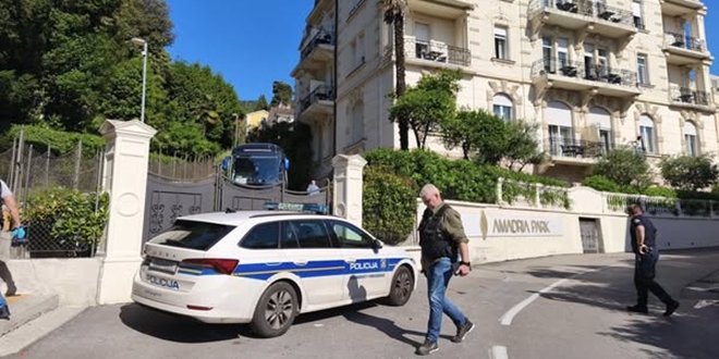 Policajac ozlijeđen tijekom Armadinog divljanja u Opatiji