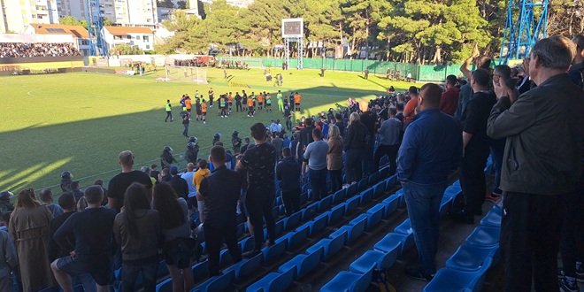 ŠIBENIK - HAJDUK Privedeno 29 navijača