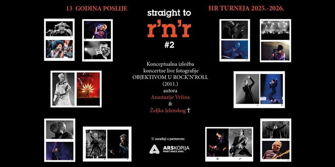 Uspješna izložba 'Objektivom u rock 'n' roll' se vraća: Dijalog dviju autorskih vizija kroz objektiv