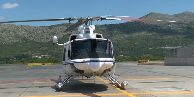 U Dubrovniku predstavljen američki helikopter Subaru Bell 412 za prijevoz pacijenata
