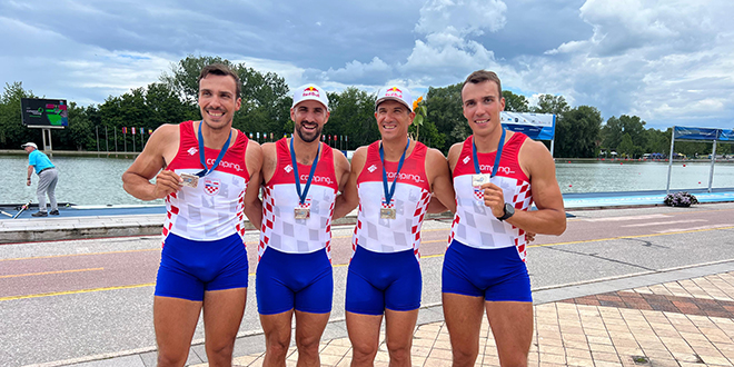 NOVA MEDALJA: Braća Sinković europski viceprvaci u četvercu bez kormilara