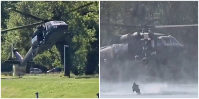 VIDEO Helikopter zakačio stablo u Zagrebu, oglasio se MORH