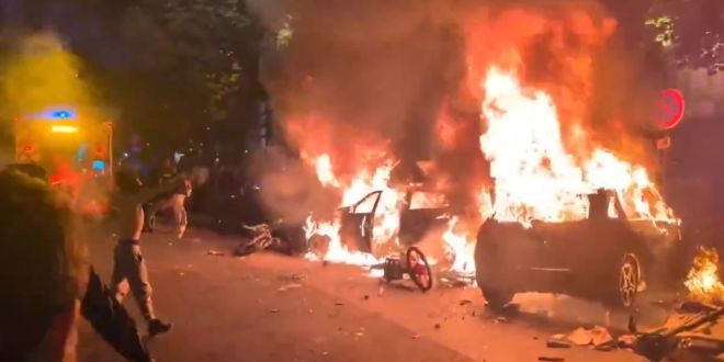 Slavlje u Parizu pretvorilo se u nerede, noćas brojna uhićenja