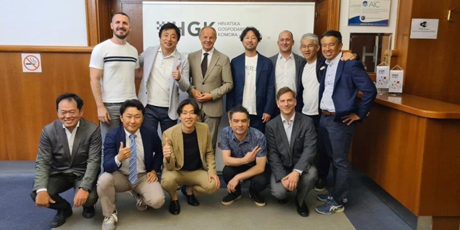Japanski poduzetnici u Hrvatskoj gospodarskoj komori u Splitu
