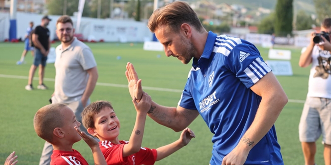 IVAN RAKITIĆ NA OTVARANJU KAMPA 'Za mene je ovo velik dan'
