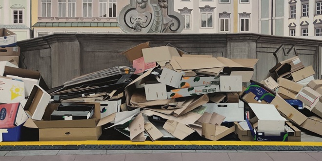 KREATIVNI HUB PROSTOR Izložba crnogorske umjetnice Milene Vukoslavović 'Nigdine - kreč treperi'