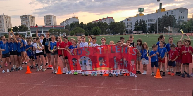 KIDS' ATHLETICS: AK Alojzije Stepinac i ASK Zadar prvaci Zadarske županije