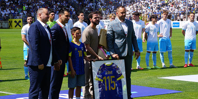 Službeni oproštaj reprezentativne legende