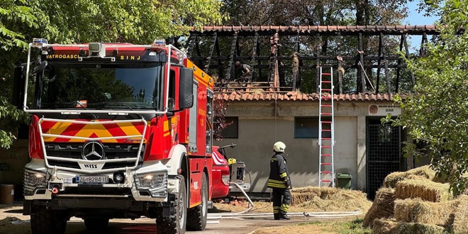 ZAVRŠEN OČEVID Policija je otkrila zbog čega je planula staja s konjima u Sinju