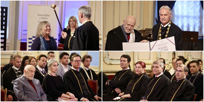 FOTOGALERIJA Sveučilište u Splitu dodijelilo dva počasna doktarata!