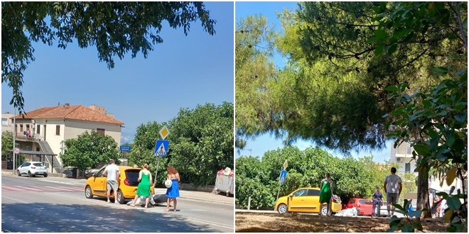Sudar motocikla i auta u Splitu