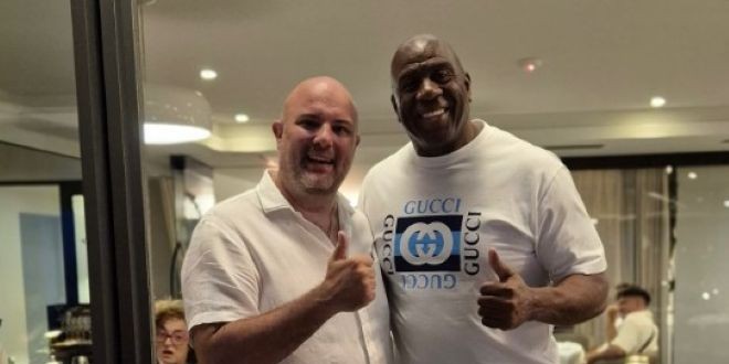 Magic Johnson u Splitu, pogledajte fotografiju iz splitskog restorana