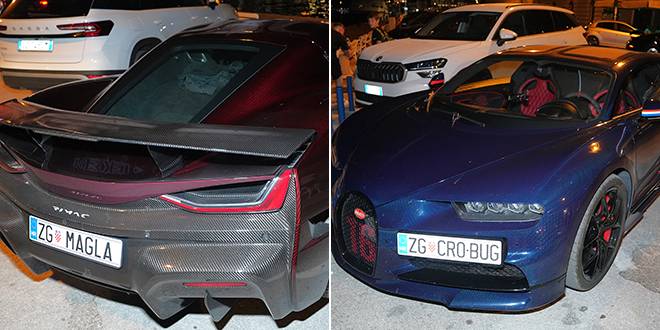 FOTO: Nevera i Bugatti privukli poglede na Obali Lazareta