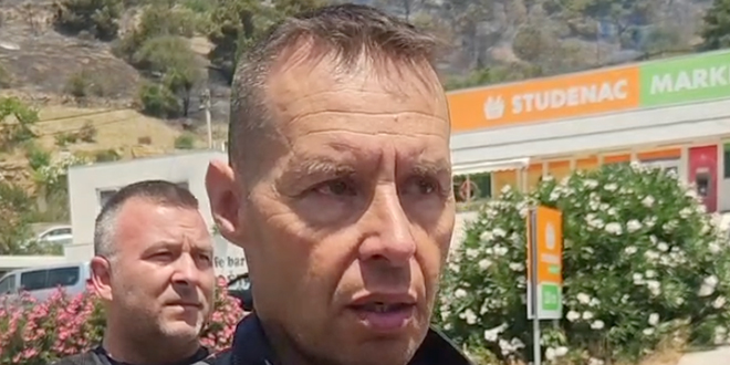 VIDEO Na požarištu je više od 160 vatrogasaca, dobar dio požara je pod nadzorom