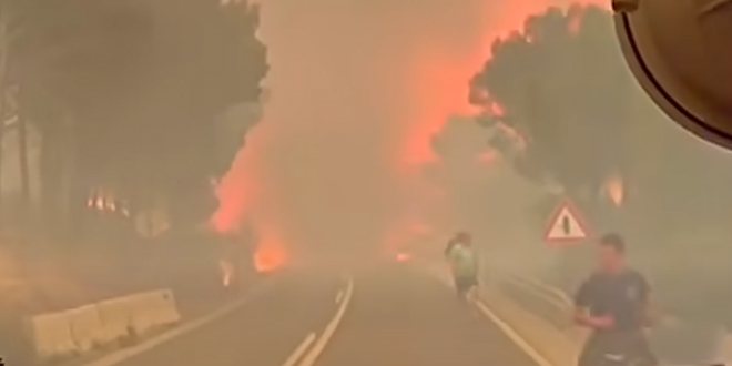 VIDEO Vatrogasci objavili dramatičnu snimku iz Marušića