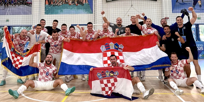 Hrvatska futsalska reprezentacija gluhih izborila plasman u polufinale Svjetskog prvenstva!