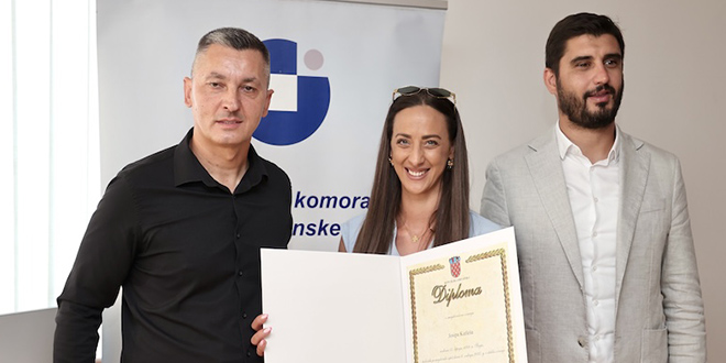 JER, ZAŠTO NE? Josipa je frizerka, radila je kao elektroinstalaterka, a od danas je službeno i elektromehaničarka 