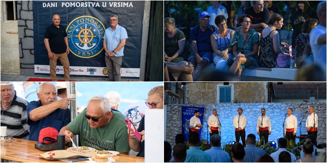FOTOGALERIJA: U Vrsima održana poznata manifestacija 'Dani pomorstva'