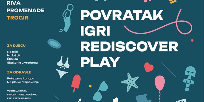 U Trogiru sportski spektakl 'Povratak igri'