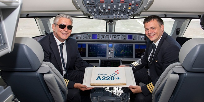Croatia Airlinesu stigao i peti Airbus A220