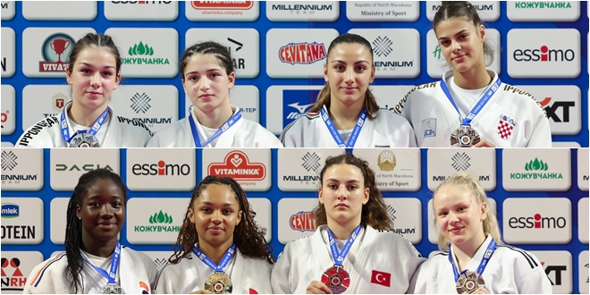 JUDO Bešker i Ajduković brončane na Europskom kadetskom prvenstvu