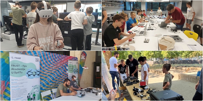 FAUST – FPV Akademija u Splitu: Dronovi, VR i STEM znanosti za najmlađe