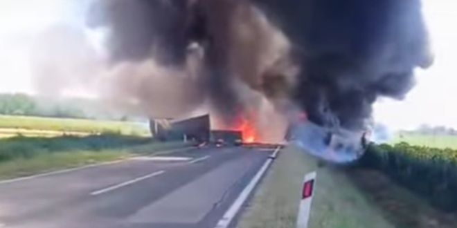 NOVA TRAGEDIJA: U sudaru dvaju kamiona poginula jedna osoba