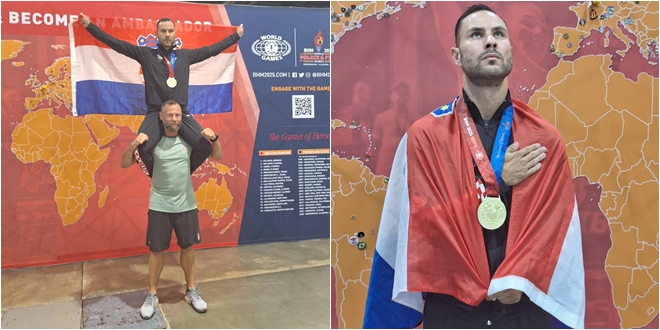 BOKS Sandro Mrđenović najbolji boksač na Svjetskim igrama policije i vatrogasaca u Alabami