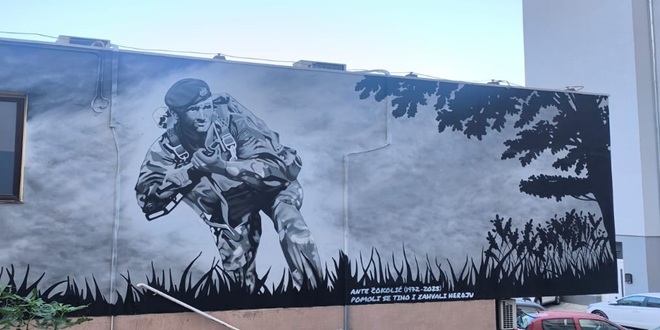 Svečano otkriven mural u čast brigadira Čokolića