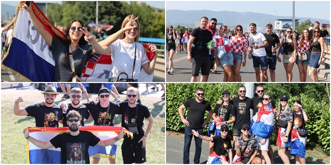 VELIKA FOTOGALERIJA Thompsonovi fanovi 'okupirali' Zagreb, uhvatili smo zanimljive detalje