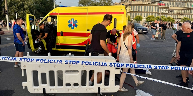 THOMPSONOV KONCERT Zabilježeno 245 liječničkih intervencija, privedene 123 osobe